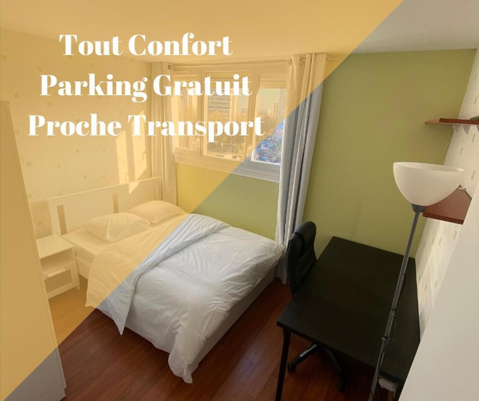 Chambre - Proche Gare Tgv Et Paris Massy  Exteriér fotografie